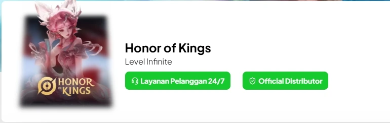 to up Honor of Kings