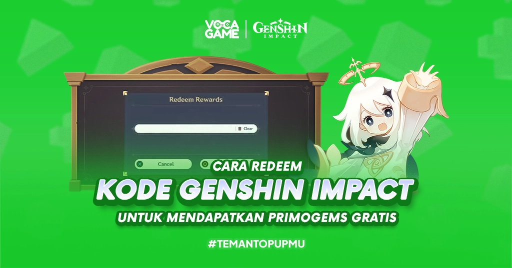 Cara Redeem Kode Genshin Impact untuk Mendapatkan Primogems Gratis