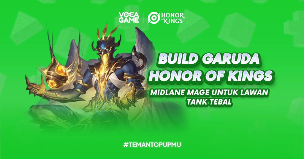 Build Garuda Honor of Kings Midlane Mage untuk Lawan Tank Tebal