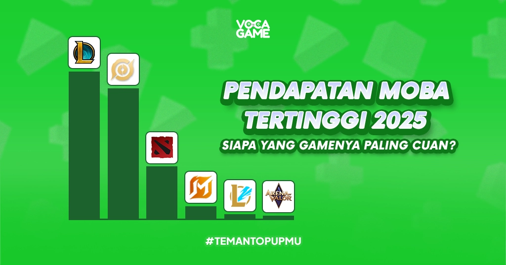 Pendapatan MOBA Tertinggi 2025, Siapa Yang Gamenya Paling Cuan?